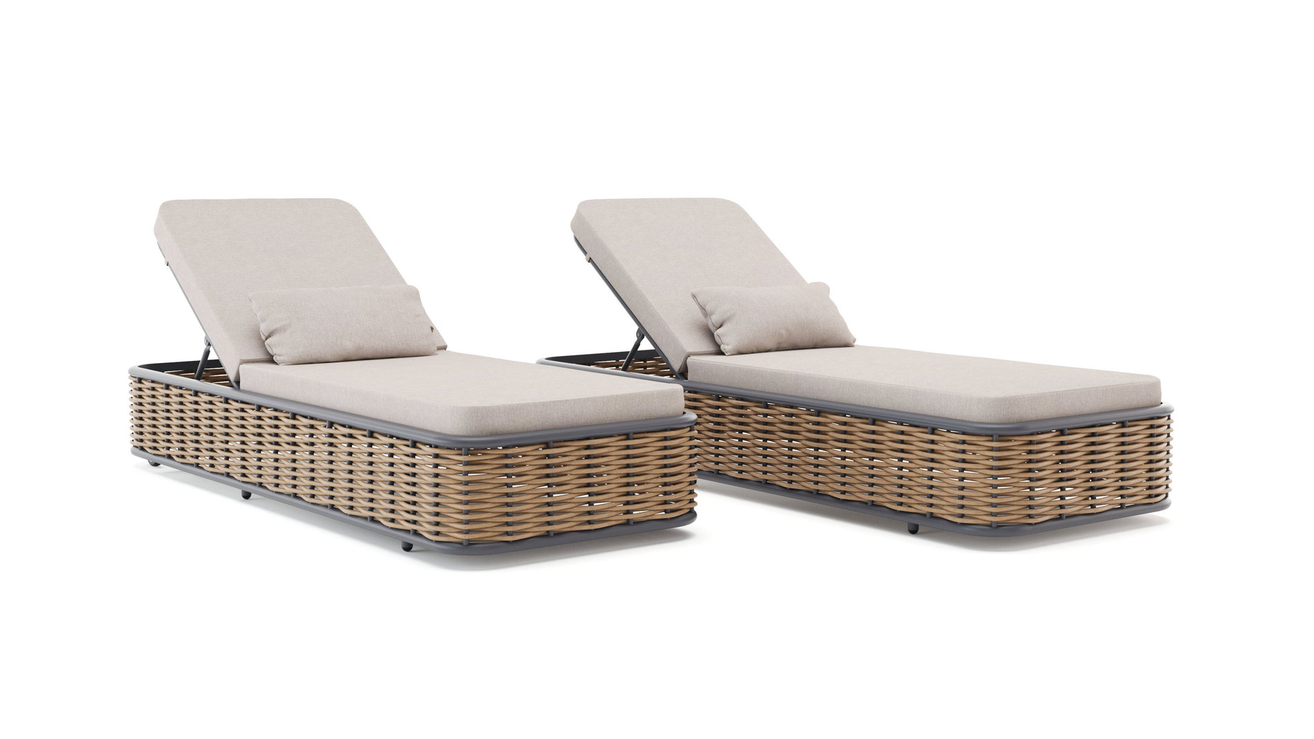 Astra Sun Lounger Set Compact